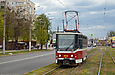 Tatra-T6A5 #4532 5-го маршрута на проспекте Героев Сталинграда в районе улицы Фонвизина
