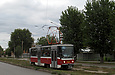 Tatra-T6A5 #4532 5-го маршрута на улице Морозова в районе улицы Зерновой