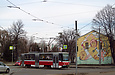 Tatra-T6A5 #4547 8-го маршрута на перекрестке улиц Плехановской и Полевой