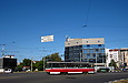 Tatra-T6A5 #4563 27-го маршрута на площади Защитников Украины