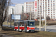 Tatra-T6A5 #8716 20-го маршруту на вулиці Клочківській біля р/к "Вулиця Новгородська"