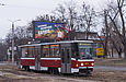 Tatra-T6A5 #8731 20-го маршруту на вулиці Клочківській поблизу вулиці Товариської