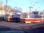 Tatra-T6B5 #1524 6-   Tatra-T3SU #579 16-     "602- "