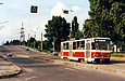 Tatra-T6B5 #1551 5-го маршрута на улице Морозова возле улицы Матросова
