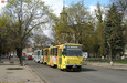Tatra-T6B5 #4520-4519 5-го маршрута на улице Плехановской в районе Коминтерновского райсовета