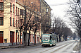 Tatra-T6B5 #4520 8-го маршрута на улице Кирова между улицами Руставели и Плехановской