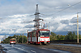 Tatra-T6B5 #4531 5-го маршрута на улице Морозова