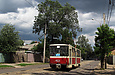 Tatra-T6B5 #4531 27-го  маршрута на улице 1-й Конной Армии возле перекрестка с улицей Полтавской