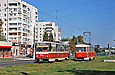 Tatra-T6B5 #4531 и Tatra-T3SUCS #7173 8-го маршрута на проспекте Героев Сталинграда в районе улицы Фонвизина