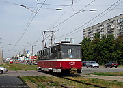 Tatra-T6B5 #4531 16-го маршрута на улице Академика Павлова