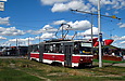 Tatra-T6B5 #4531 16-го маршрута на улице Героев Труда возле одноименной станции метро