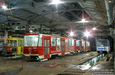 Tatra-T6B5 #4531-4532 в производственном корпусе Салтовского трамвайного депо