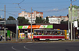 Tatra-T6B5 #4538 27-го маршрута на улице Героев Труда возле одноименной станции метро