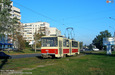Tatra-T6B5 #4539 5-го маршрута на проспекте Героев Сталинграда