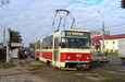 Tatra-T6B5 #4539 5-го маршрута на проспекте Героев Сталинграда перед поворотом на улицу Морозова