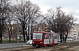 Tatra-T6B5 #4539 27-го маршрута на Московском проспекте в районе площади Защитников Украины