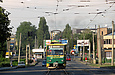 Tatra-T6B5 #4547 8-го маршрута на улице Академика Павлова возле перекрестка с Московским проспектом