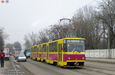 Tatra-T6B5 #4549-4550 5-го маршрута на улице Пушкинской недалеко от улицы Веснина