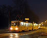 Tatra-T6B5 #4551-4552 5-го маршрута на улице Пушкинской в районе Молодежного парка