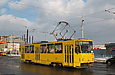 Tatra-T6B5 #4551 5-го маршрута на улице Кирова возле Конного рынка
