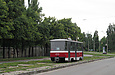 Tatra-T6B5 #4551 8-го маршрута на улице Морозова в районе улицы Зерновой