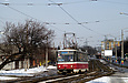Tatra-T6B5 #4551 8-го маршрута на улице Академика Павлова в районе Салтовского шоссе