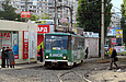 Tatra-T6B5 #4552 маршрута 16-Г на улице Героев труда выезжает на объездную линию