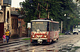 Tatra-T6B5 #4554 27-го маршрута на улице 1-й Конной Армии