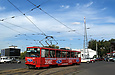 Tatra-T6B5 #4557 8-го маршрута на площади Восстания