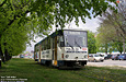 Tatra-T6B5 #4564 5-го маршрута на улице Плехановской в районе пересечения с улицей Кошкина