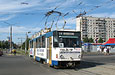 Tatra-T6B5 #4564 8-го маршрута на пересечении проспектов Тракторостроителей и 50-летия ВЛКСМ