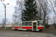 Tatra-T6B5 #4564 8-го маршрута на конечной станции "Салтовская"
