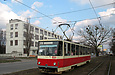 Tatra-T6B5 #4564 8-го маршрута на проспекте Героев Сталинграда возле Зернового переулка