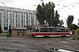 Tatra-T6B5 #4564 27-го маршрута на улице Москалевской на перекрестке с улицей Николая Бажана