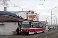 Tatra-T6B5 #4564 8-го маршрута перед отправлением от конечной "Улица Одесская"
