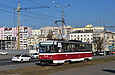 Tatra-T6B5 #4564 8-го маршрута на улице Плехановской в районе станции метро "Спортивная"