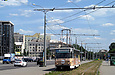 Tatra-T6B5 #4564 8-го маршрута на улице Плехановской возле станции метро "Спортивная"
