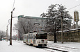 Tatra-T6B5 #4569 8-го маршрута в Салтовском переулке