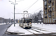 Tatra-T6B5 #4569 8-го маршрута на улице Плехановской в районе улицы Полевой