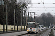 Tatra-T6B5 #4569 27-го маршрута на Московском проспекте между Спортивным переулком и улицей Леси Украинки
