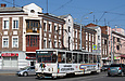 Tatra-T6B5 #4569 27-го маршрута на улице Кирова на перекрестке с улицей Плехановской
