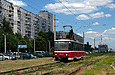 Tatra-T6B5 #4569 27-го маршрута на улице Академика Павлова в районе станции метро "Студенческая"