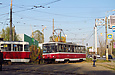 Tatra-T6B5 #4570 27-го маршрута на РК "Журавлевский гидропарк"