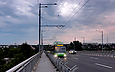 Богдан-Т70117 #2612 35-го маршрута следует по Коммунальному путепроводу