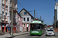 Богдан-Т70117 #2616 5-го маршрута на улице Кузнечной между Плетневским переулком и Троицким переулком