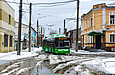 Богдан-Т70117 #2654 3-го маршрута в Лопатинском переулке возле Соляниковского переулка