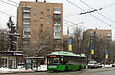 Богдан-Т70117 #3601 2-го маршрута на проспекте Науки возле перекрестка с улицами Ахсарова и Деревянко