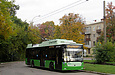 Богдан-Т70117 #3602 17-го маршрута разворачивается на конечной "Улица Рудика"
