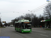 Богдан-Т70117 #3608 57-го маршрута на улице Харьковских дивизий в районе проезда Осипенко