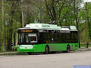 Богдан-Т70117 #3625 7-го маршрута прибыл на конечную "Улица 12-го Апреля"